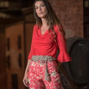 Flamenco style TOP KAHYRA CORAL - Small